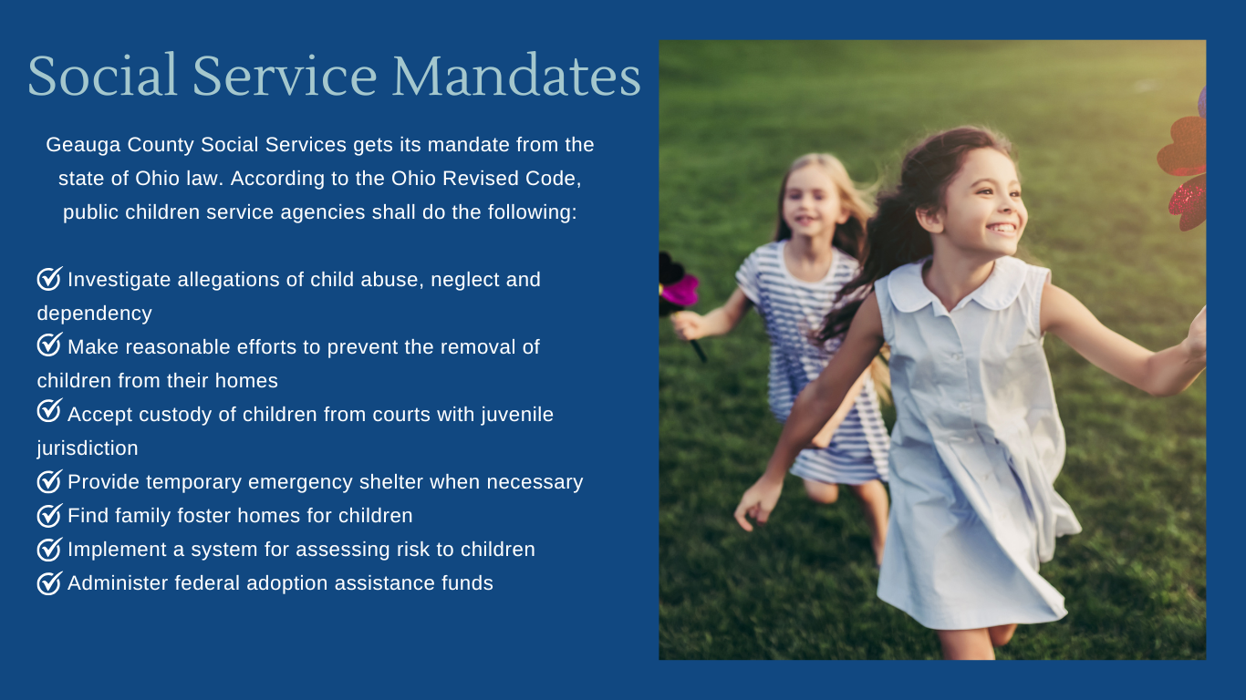 Social Service Mandates