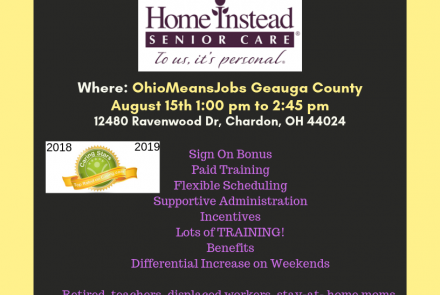 Hiring Event - Home Instead
